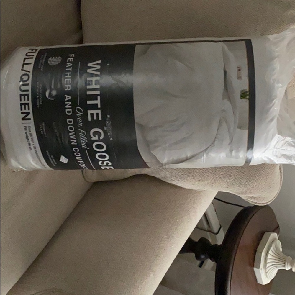 White Goose down comforter